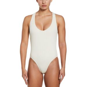 Nike Maillot de bain 1 pièce Nike Crossback Beige Crème Femme - NESSD230-121 Beige Crème S female