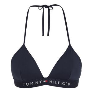 Tommy Hilfiger pour femme. UW0UW04109 Top de bikini marine rembourré (XL), Beachwear, Durable, Nylon recyclé - Publicité