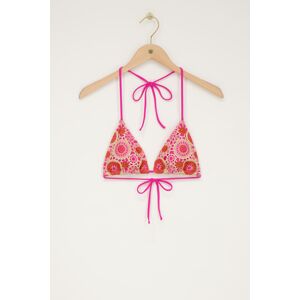 Haut de bikini avec détails en crochet rose My Jewellery Rose XL female - Publicité
