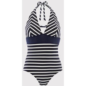 Petit Bateau Maillot de bain 1 piece Bleu Smoking/Blanc Marshmallow XXS