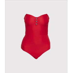 Petit Bateau Maillot de bain 1 piece ecoresponsable femme Rouge Peps XXS