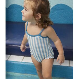 Petit Bateau Maillot de bain 1 piece bebe en matiere recyclee Mimi/ Avalanche 12M