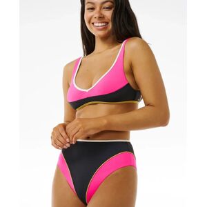 Rip Curl Bas de bikini culotte optimal Hibiscus Heat Splice Washed Black S female - Publicité