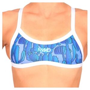 MAKO Haut maillot de bain sunkissed femme bleu - Taille : 40 - Couleur : BLUE CACTUS - Publicité