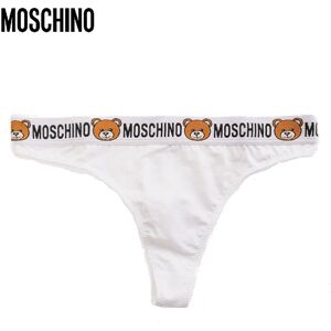 MOSCHINO Slip Donna Art A4762 9003 0001 Colore Foto Misura A Scelta BIANCO 1