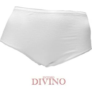 DIVINO 6 Slip Donna In Cotone Art. 1168 Col. Bianco Mis. A Scelta FOTO 6