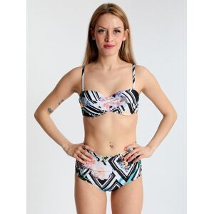 Y&M ; Bikini a fascia con slip a vita alta Bikini donna Multicolore taglia 38