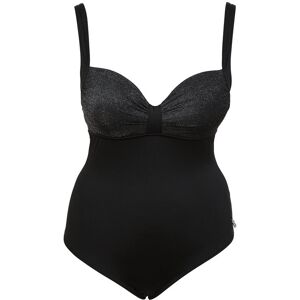 Bellissima Costume da bagno intero donna imbottito taglie forti Costumi Interi donna Nero taglia 54