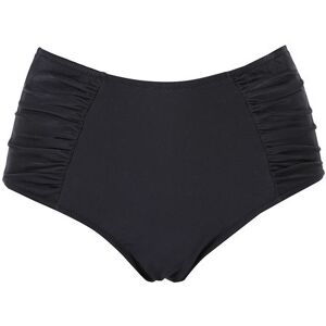 moorea beach Slip da bagno donna arricciato sul davanti Bikini donna Nero taglia 46