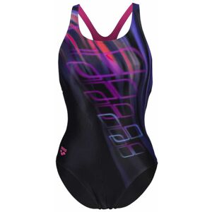 Arena W Shading Swim Pro Back - costume intero - donna Black/Pink 36 FR