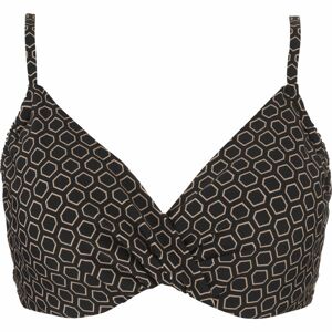 Hot Stuff Twisted Schale - reggiseno costume - donna Black/Brown 40C