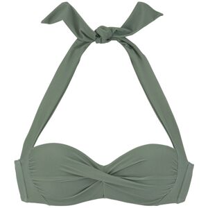 Lascana Wire Bandeau - reggiseno costume - donna Green 42D