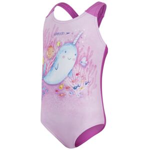 Speedo Digital Placement - costume intero - bambina Pink 6/9 M