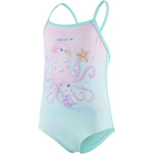 Speedo Thinstrap - costume intero - bambina Blue/Pink 9/12 M