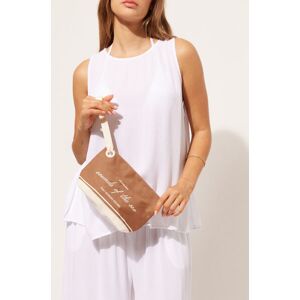 Calzedonia Pochette da Spiaggia Sounds of the Sea Donna Naturale TU