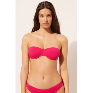 Calzedonia Fascia a Balconcino Leggermente Imbottita Costume Indonesia Donna Rosa 4