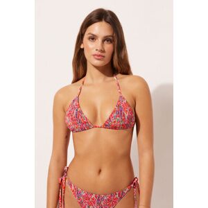 Calzedonia Triangolo con Imbottitura Estraibile Costume Vibrant Paisley Donna Multicolore 5