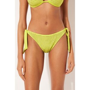 Calzedonia Slip Fiocchi Costume Luxury Stones Donna Verde M