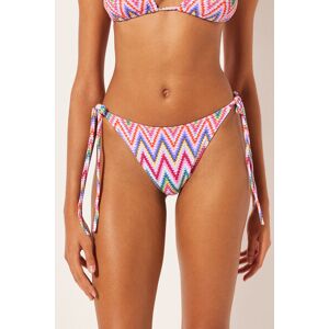 Calzedonia Slip Lacci Costume Multicolor Chevron Donna Multicolore M