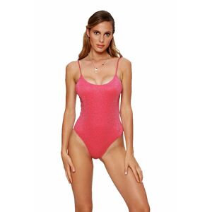 4Giveness Costume Intero Lurex Costine Fucsia Donna M