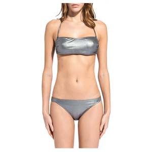 Sundek Bikini Donna Fascia Lurex Argento 42