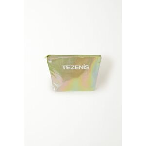Tezenis Pochette con Zip in Plastica Riciclata Donna Verde Tamaño TU