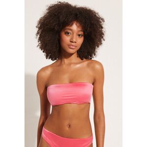 Tezenis Bikini Fascia Imbottitura Estraibile Shiny Rosa Estate Donna Rosa Tamaño L