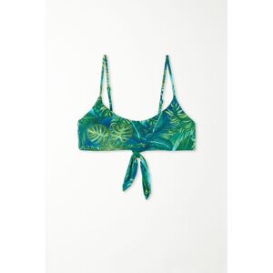Tezenis Bikini Brassiere Imbottitura Estraibile Emerald Jungle Donna Verde Tamaño S