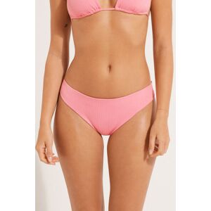 Tezenis Bikini Brasiliano Sgambato Stondato Microfibra Riciclata Costine Donna Rosa Tamaño S