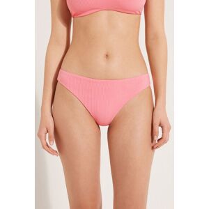 Tezenis Bikini Slip Classico Microfibra Riciclata Costine Donna Rosa Tamaño S