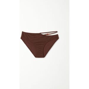 Tezenis Bikini Slip Classico Lanzarote Net Donna Marrone Tamaño M