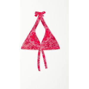 Tezenis Bikini Triangolo Leggermente Imbottito Bandana Rossa Family Donna Tamaño 5