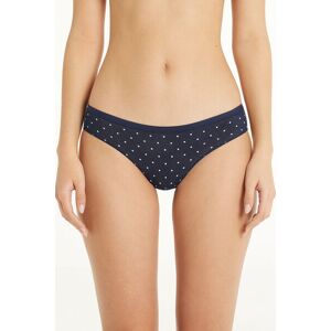 Tezenis Slip Cotone Stampato Donna Blu Tamaño L