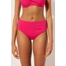 Calzedonia Slip a Vita Alta Contenitivo Costume Indonesia Donna Rosa M