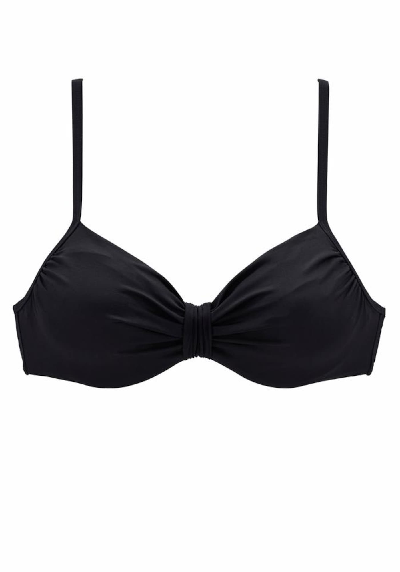 LASCANA Top per bikini 'LS Nostalgie' Nero