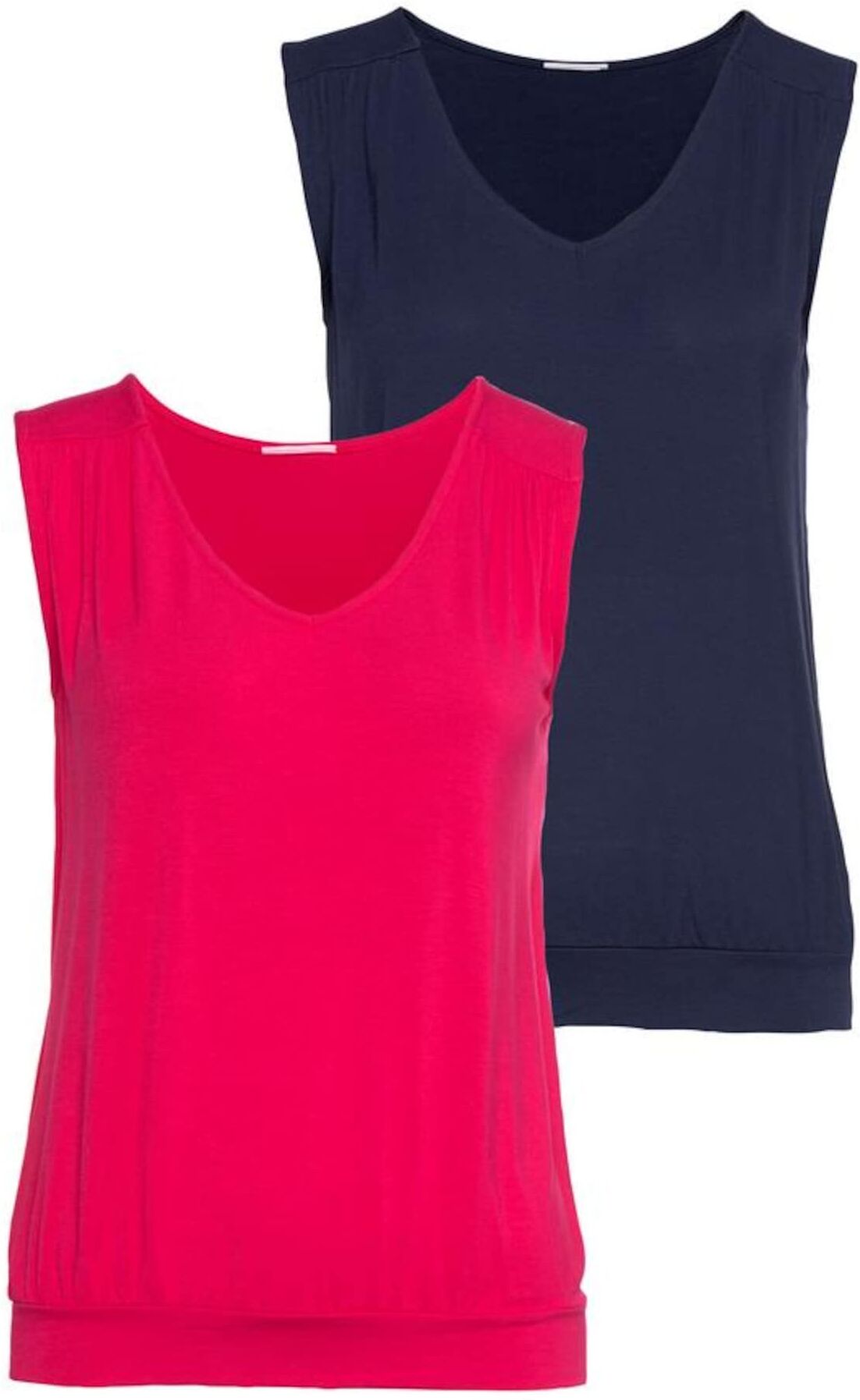 LASCANA Top Rosa, Blu