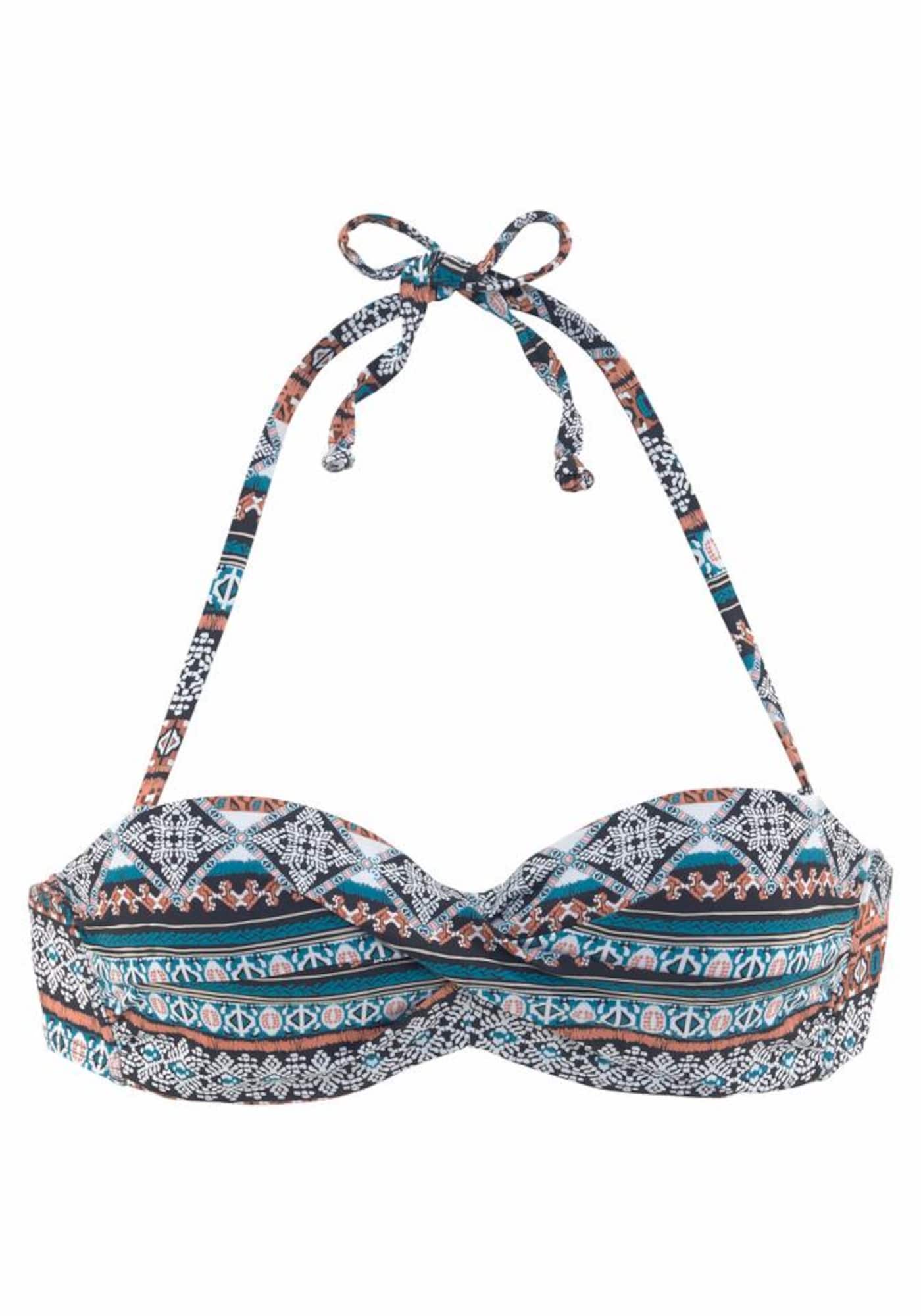LASCANA Top per bikini 'Marrakesh' Colori Misti