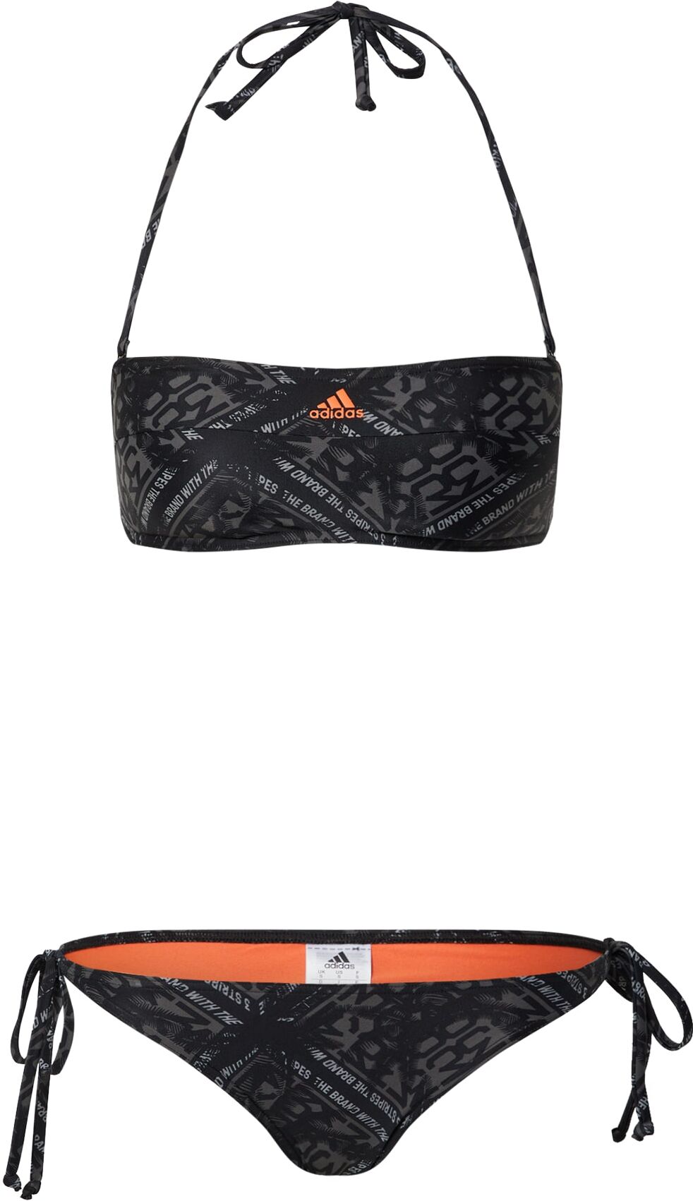 ADIDAS PERFORMANCE Costume intero sportivo Nero