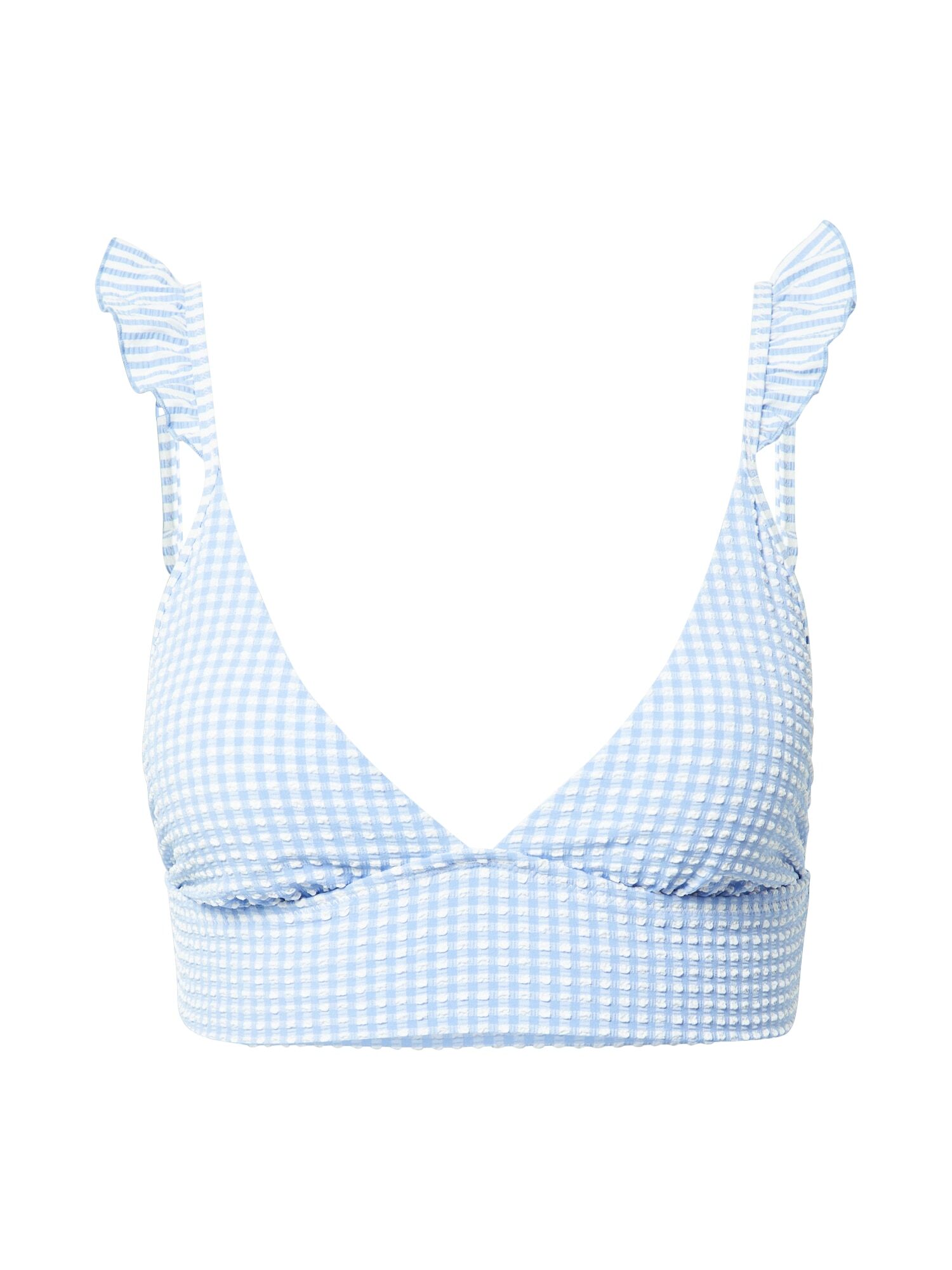 AERIE Top per bikini 'SEERSUCKER' Blu