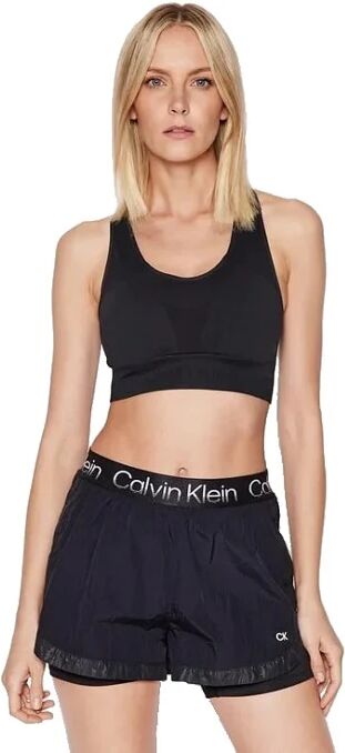 Calvin Top Reggiseno Sportivo Donna Art 00gws2k122 Colore Foto Misura A Scelta CK BLACK