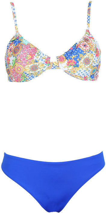 Sweet Costume bikini con stampa donna Bikini donna Blu taglia 46