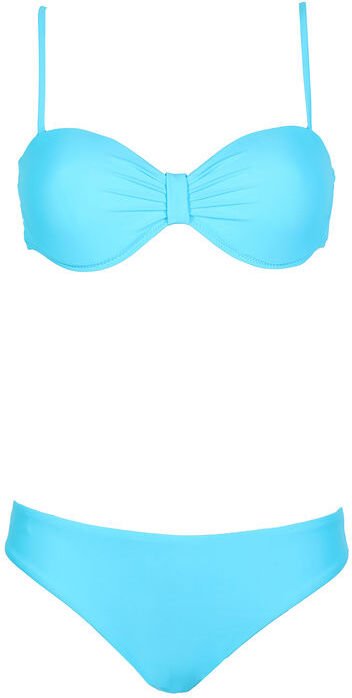 Fendian Costume bikini donna monocolore Bikini donna Blu taglia 46