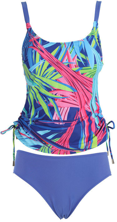 4 You Tankini donna colorato con slip Bikini donna Blu taglia 44