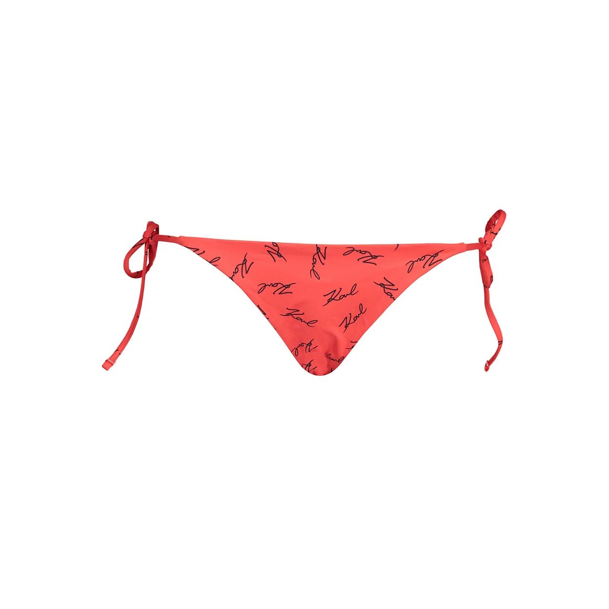 Lagerfeld Slip da mare rosso con lacci