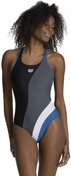 Arena Waves Profile W - costume intero - donna Black/Grey 40 IT