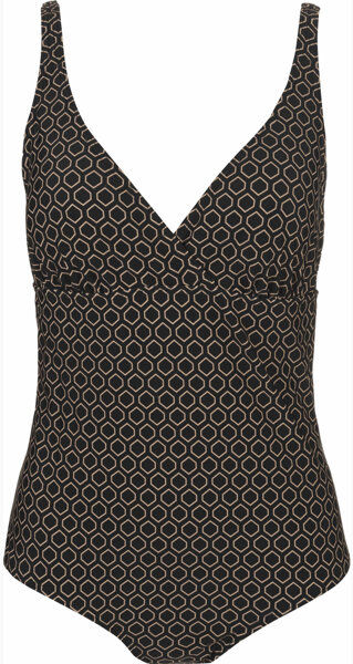 Hot Stuff V Neck W - costume intero - donna Black/Brown 42