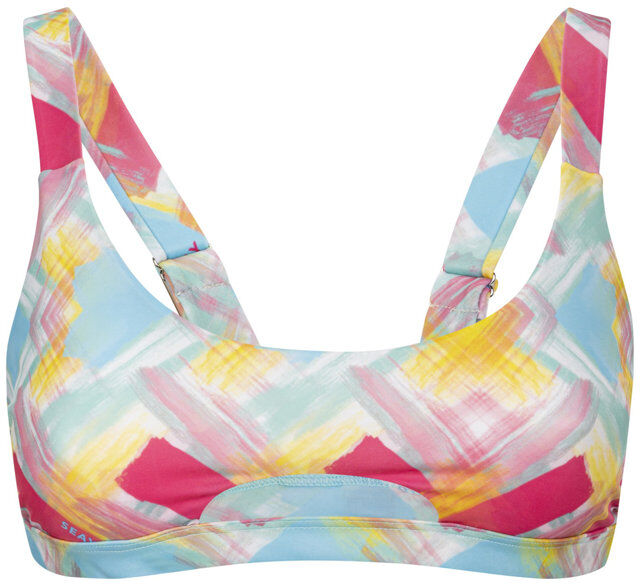 Seay Kapaa - reggiseno costume - donna Pink/Light Blue M