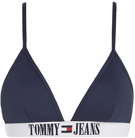 Tommy Hilfiger Triangle W - reggiseno costume - donna Dark Blue S