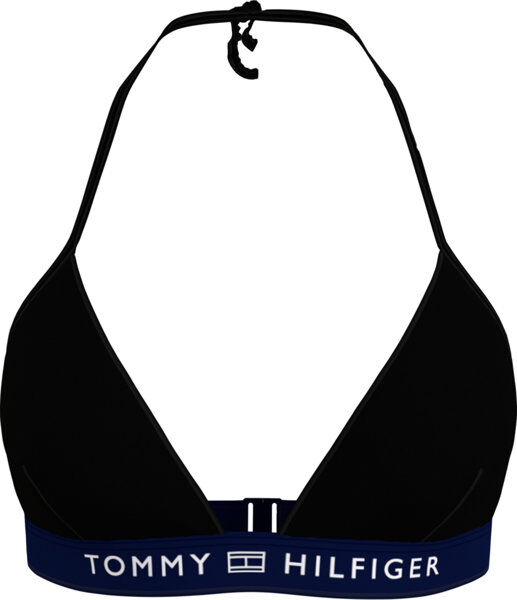 Tommy Jeans Triangle Fixed - reggiseno costume - donna Black/Blue S