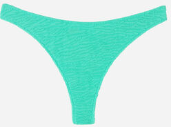 Calzedonia Brasiliana Costume Crinkle Waves Donna Verde XS